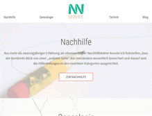 Tablet Screenshot of nw-service.at